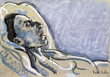 The Dying Valentine Gode-Darel Artwork by Ferdinand Hodler