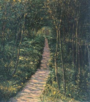 In A Leafy Forest Artwork by Otakar Nejedlý