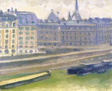 Embankment on the Seine Artwork by Albert Marquet