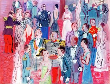 The Presentation Of The Bride Artwork by Raoul Dufy