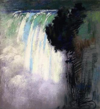 Niagara Falls Artwork by Sarah Wyman Whitman