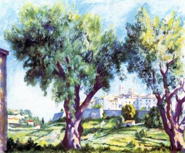 Saint-Paul de Vence Artwork by Henri Manguin
