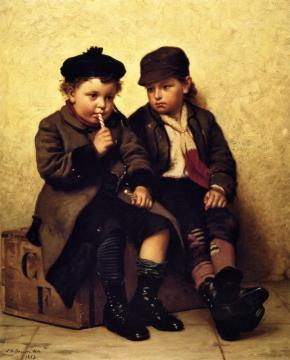 Won Artwork by John George Brown