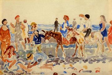 The Donkey Driver Artwork by Maurice Prendergast