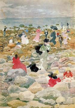 Low Tide, Nantucket Artwork by Maurice Prendergast