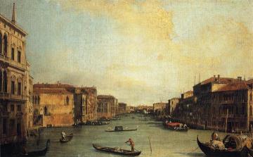 Grand Canal from the Palazzo Balbi Artwork by Giovanni Antonio Canal