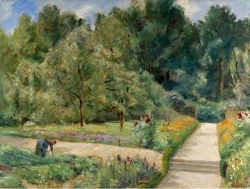 The Garden in Wannsee Artwork by Max Liebermann