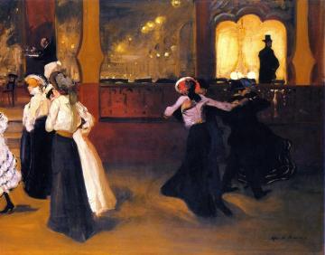 La Bal Bullier Artwork by Alfred Henry Maurer