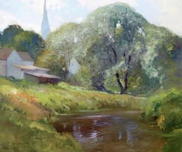 Sandwich, Massachusetts Artwork by Georges Ames Aldrich