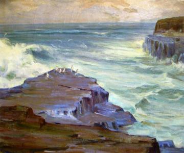 First Call for Breakfast Artwork by Jean Mannheim