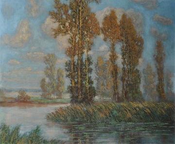 Poplars Artwork by Václav Radimský