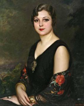 Retrato de Mujer Artwork by Victor Moya Calvo