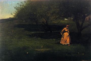 Croquet Player Artwork by Winslow Homer