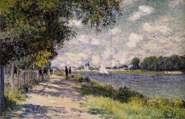 The Seine at Argenteuil Artwork by Claude Oscar Monet