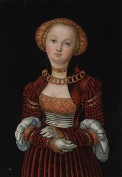 Portrait of a Woman Artwork by Lucas Cranach the Elder