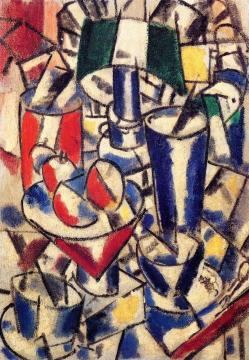 Still Life with Lamp Artwork by Fernand Léger