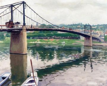 The Pont de Triel Artwork by Albert Marquet