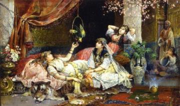 In The Harem Artwork by Juan Gimenez Martin