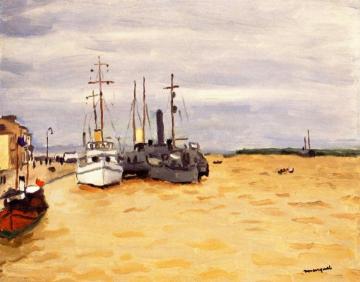 The Danube at Galatz Artwork by Albert Marquet