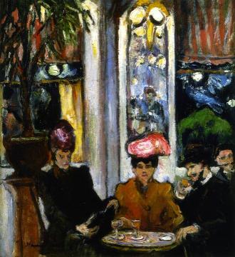 Scene in a Brasserie Artwork by Emile-othon Friesz