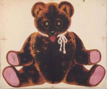 Teddy Bear Artwork by Vladimir Lebedev