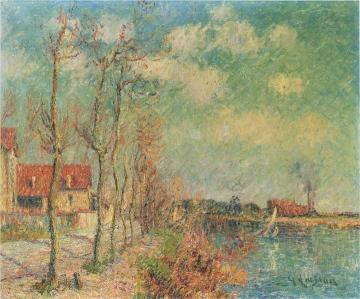 By the Oise River Artwork by Gustave Loiseau