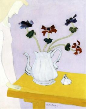 Anemones Artwork by Milton Avery