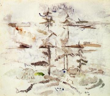 Small Point, Maine Artwork by John Marin