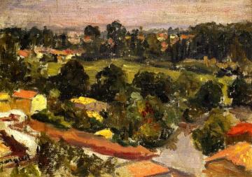 Parisian Suburb Artwork by Albert Marquet