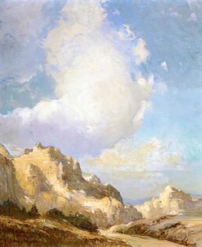 Badlands Artwork by Georges Ames Aldrich