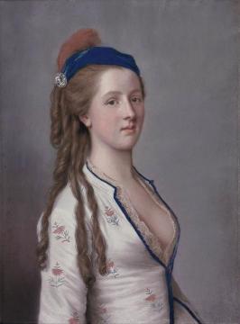 Lady Ann Somerset, Countess Of Northampton Artwork by Jean Etienne Liotard