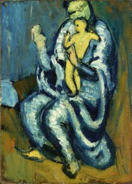 Motherhood Artwork by Pablo Picasso