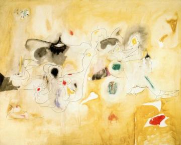 The Plow and the Song Artwork by Arshile Gorky