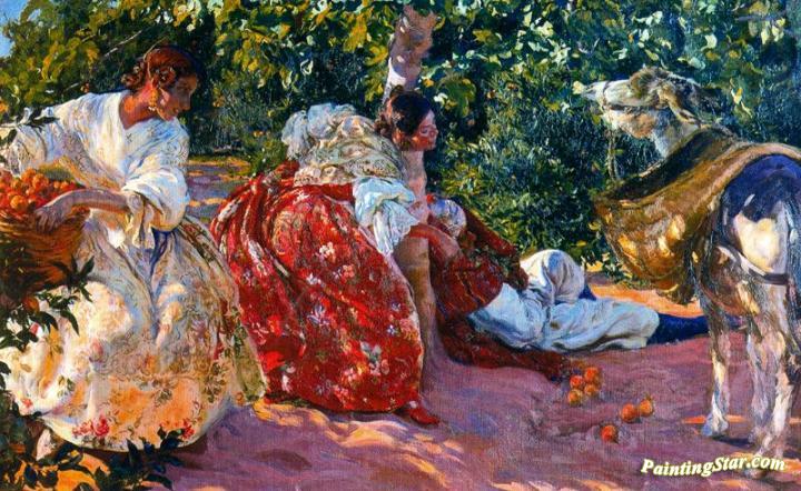 Siesta interrumpida Artwork by Jose Mongrell Torrent