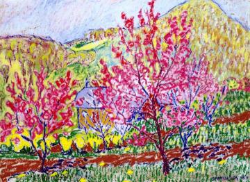 Spring In Nagybánya Artwork by Tibor Boromisza