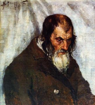 The Old Jew Schlom Artwork by Alexej Jawlensky