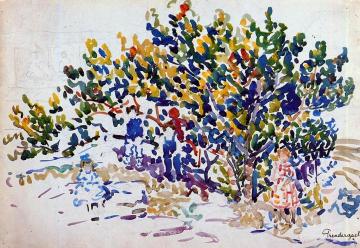 Children In The Tree Artwork by Maurice Prendergast