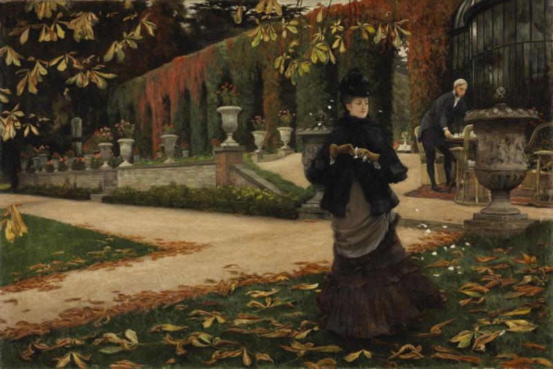 The Letter, Circa 1878 Artwork by James Tissot