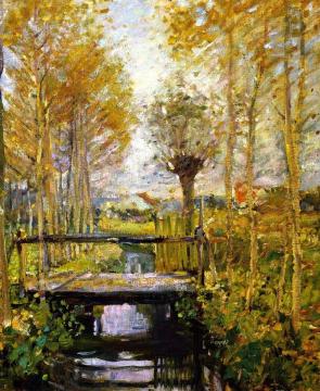 Bridge over the Epte Artwork by Karl Albert Buehr