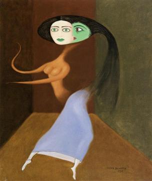 Dancing Girl Artwork by Victor Brauner