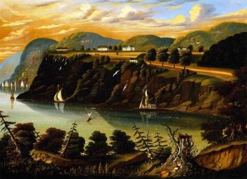 View of West Point Artwork by Thomas Chambers