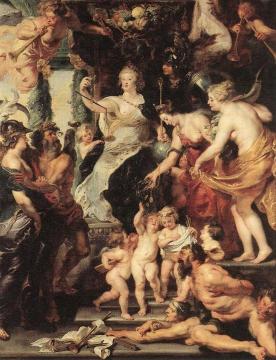 The Happiness of the Regency Artwork by Peter Paul Rubens