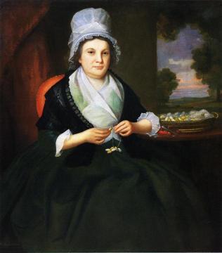 Mrs. Charles Jeffery Smith Artwork by Ralph Earl