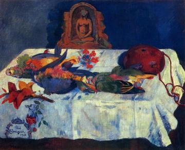 Still Life with Parrots Artwork by Paul Gauguin