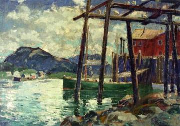 Old Wharfs Artwork by Jonas Lie