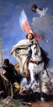 St James the Greater Conquering the Moors Artwork by Giovanni Battista Tiepolo