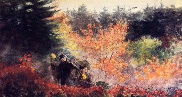 Woods at Prout's Neck Artwork by Winslow Homer