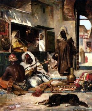 An Arms Merchant In Tangiers Artwork by Gyula Tornai