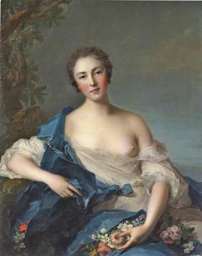 Pauline Félicité de Mailly-Nesle, Comtesse de Vintimille Artwork by Jean-Marc Nattier
