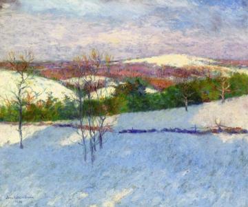 Early Snow Artwork by John Leslie Breck